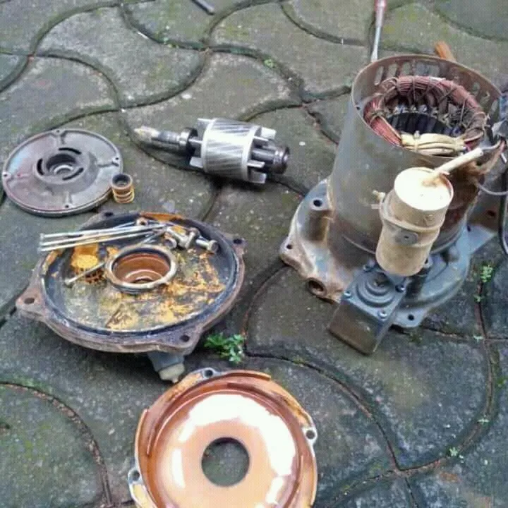 Hasil cuci AC bersih