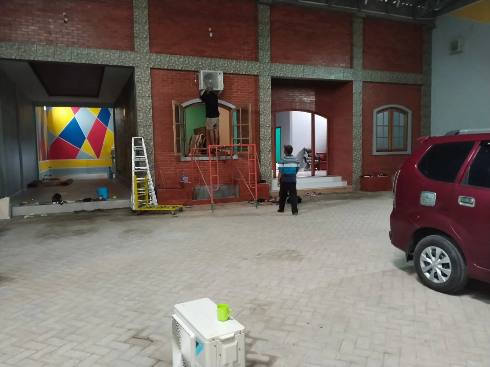Instalasi AC baru